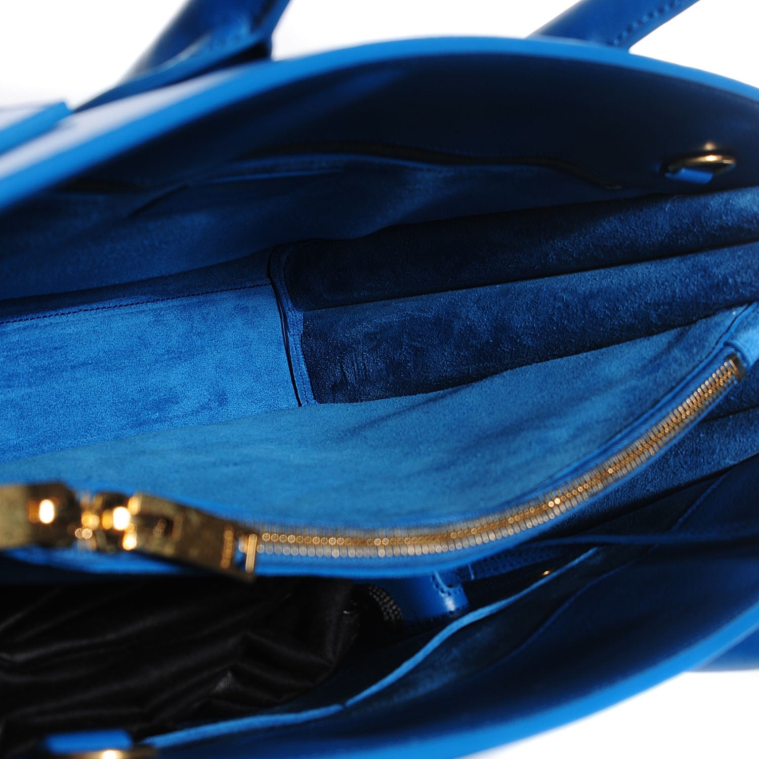 Saint Laurent Calfskin Small Sac De Jour Indigo 5 of 9
