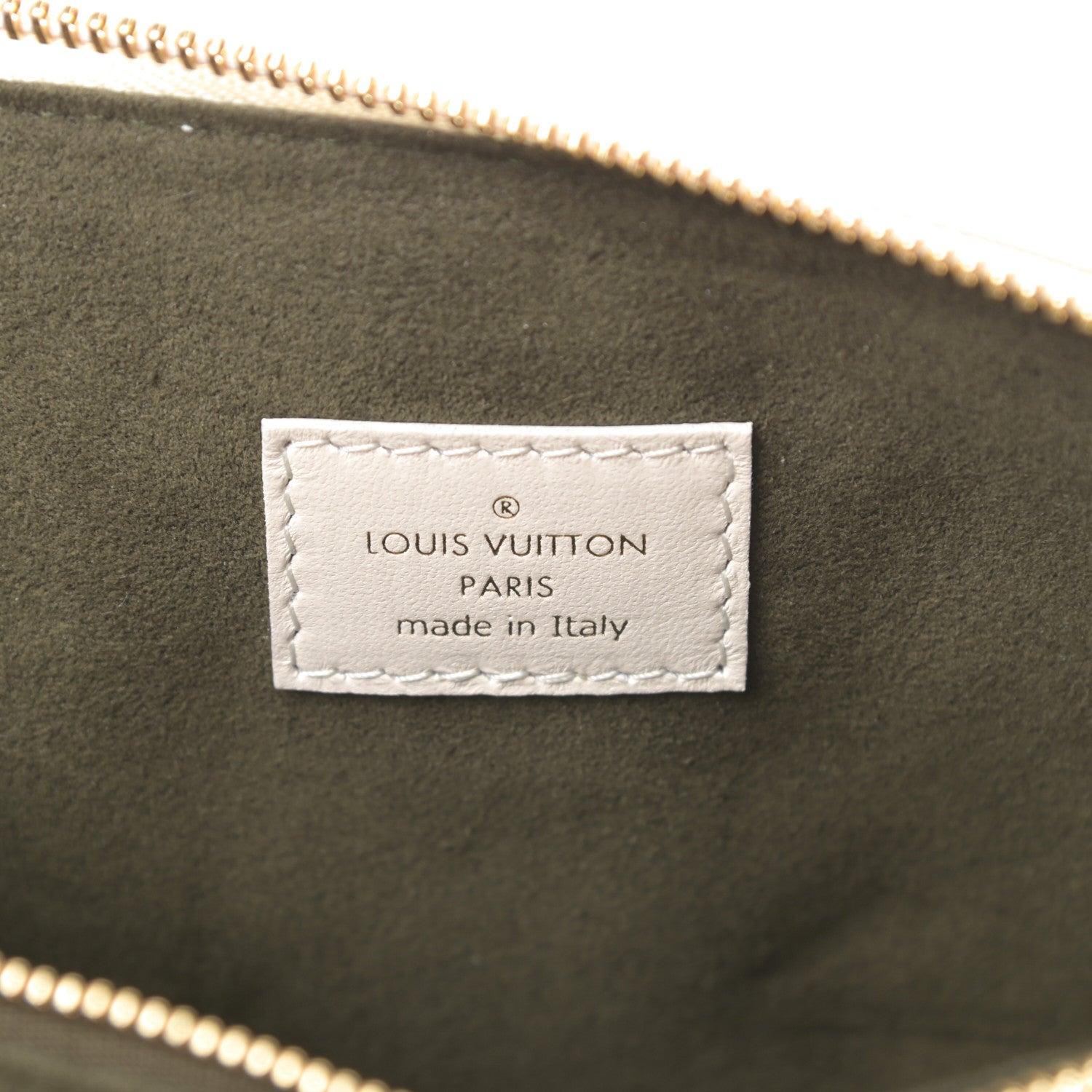 Louis Vuitton Lambskin Embossed Monogram Coussin PM Beige Cream 6 of 10