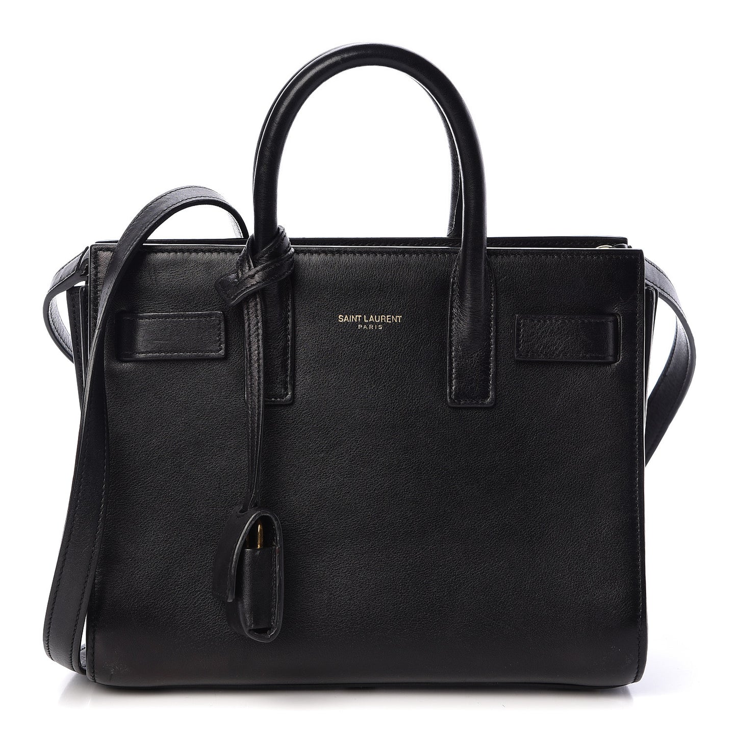 Calfskin Nano Sac de Jour Black