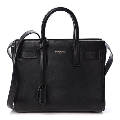 Saint Laurent Calfskin Nano Sac de Jour Black 1 of 17