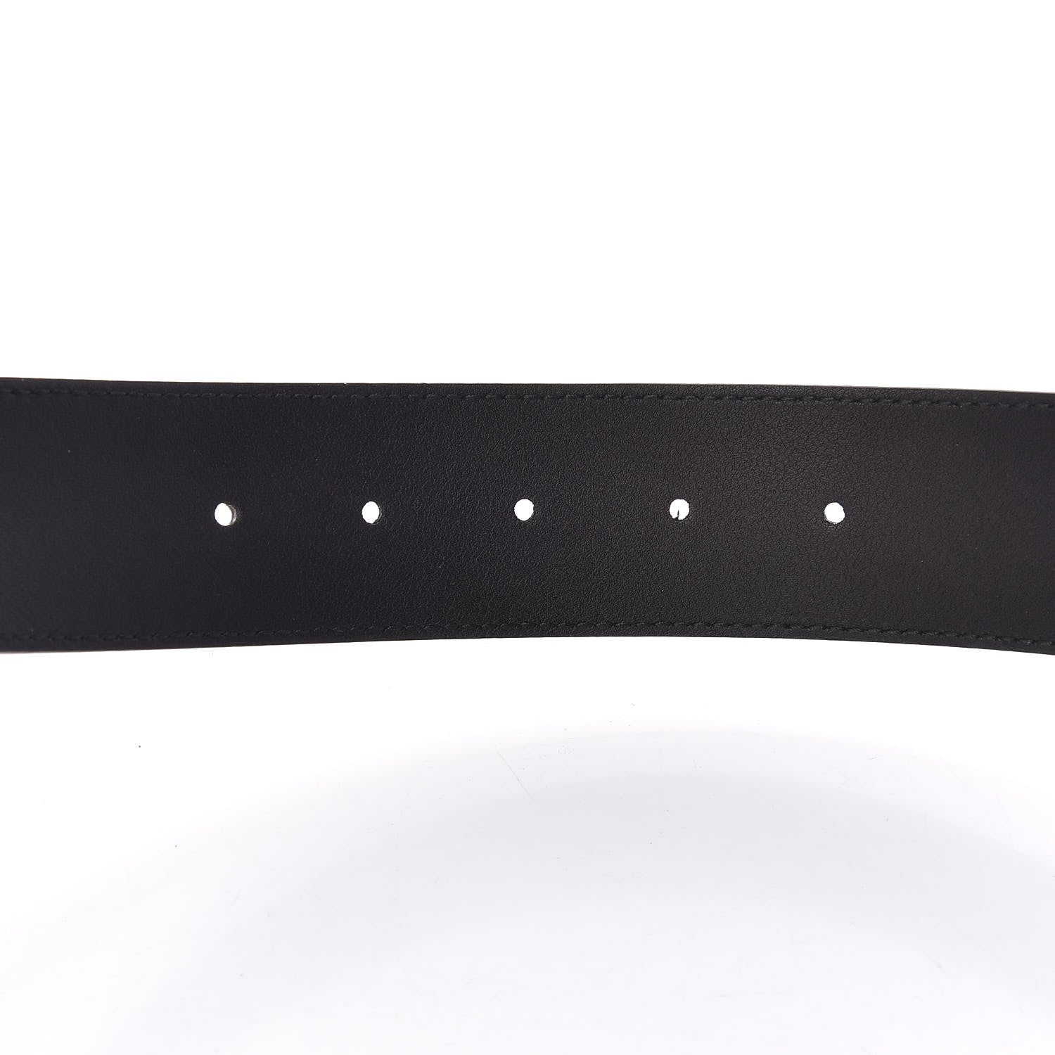 Gucci Calfskin Queen Margaret Bee Belt 80 32 White 6 of 7