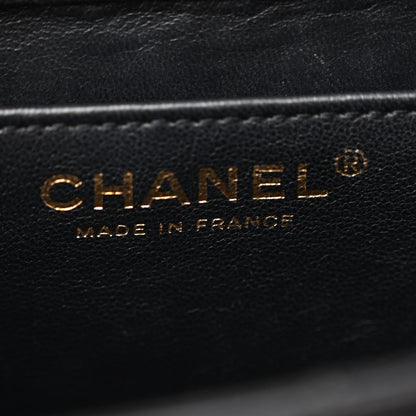 Chanel Patent Calfskin Quilted Mini Square Flap Black 6 of 13