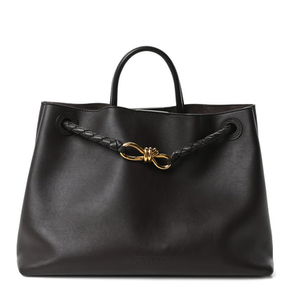 Bottega Veneta Silky Calfskin Medium Andiamo Shoulder Bag Fondant 1 of 8