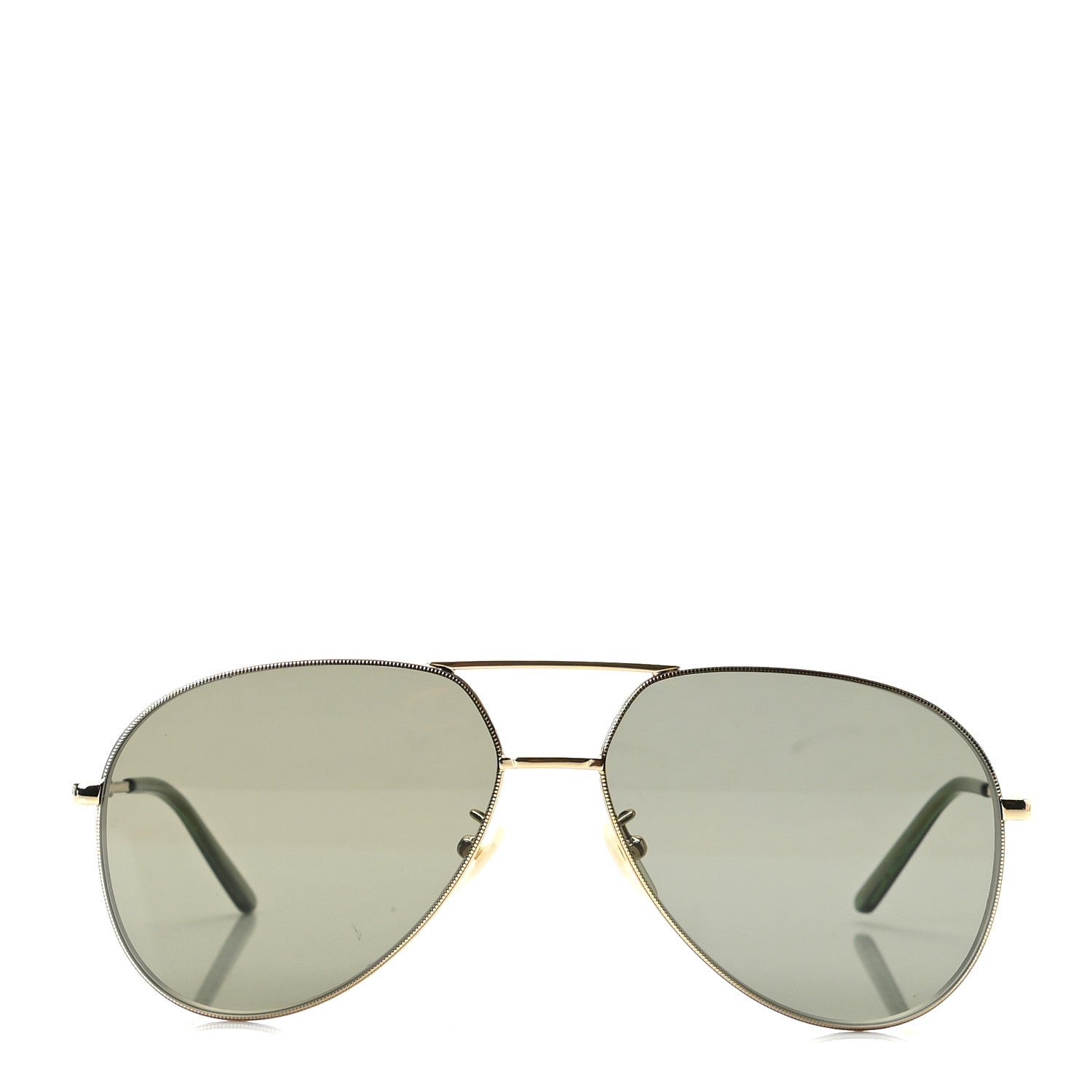 Gucci Metal Aviator Sunglasses GG0356S Green 2 of 8