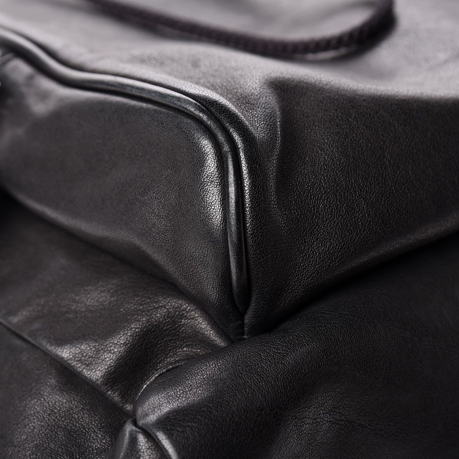 Saint Laurent Calfskin Delave Backpack Black 12 of 13