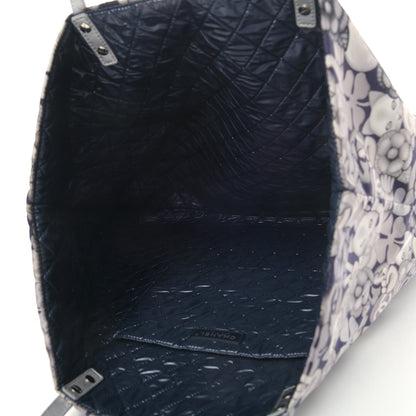 Chanel Nylon Cat Emoticon Tote Navy Silver 4 of 4