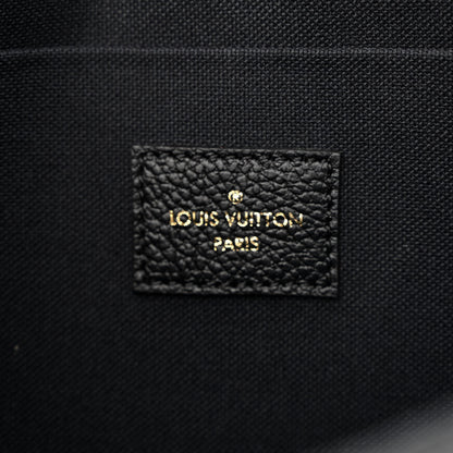 Louis Vuitton Empreinte Pochette Felicie Chain Wallet Black 9 of 14