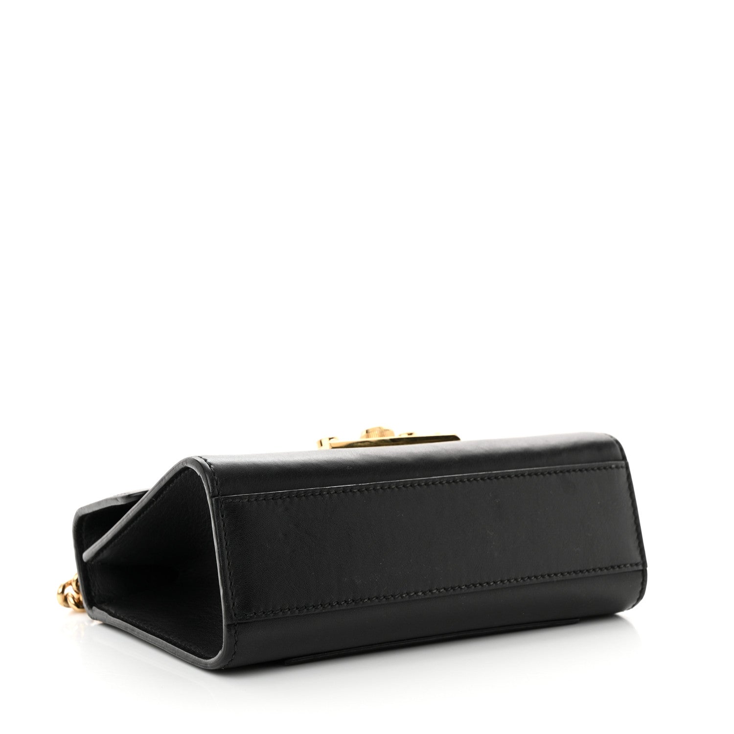Gucci Calfskin Small Padlock Shoulder Bag Black 4 of 15