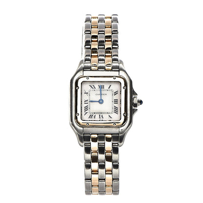 Cartier Stainless Steel 18K Yellow Gold 22mm Panthere Quartz Watch 1 of 7