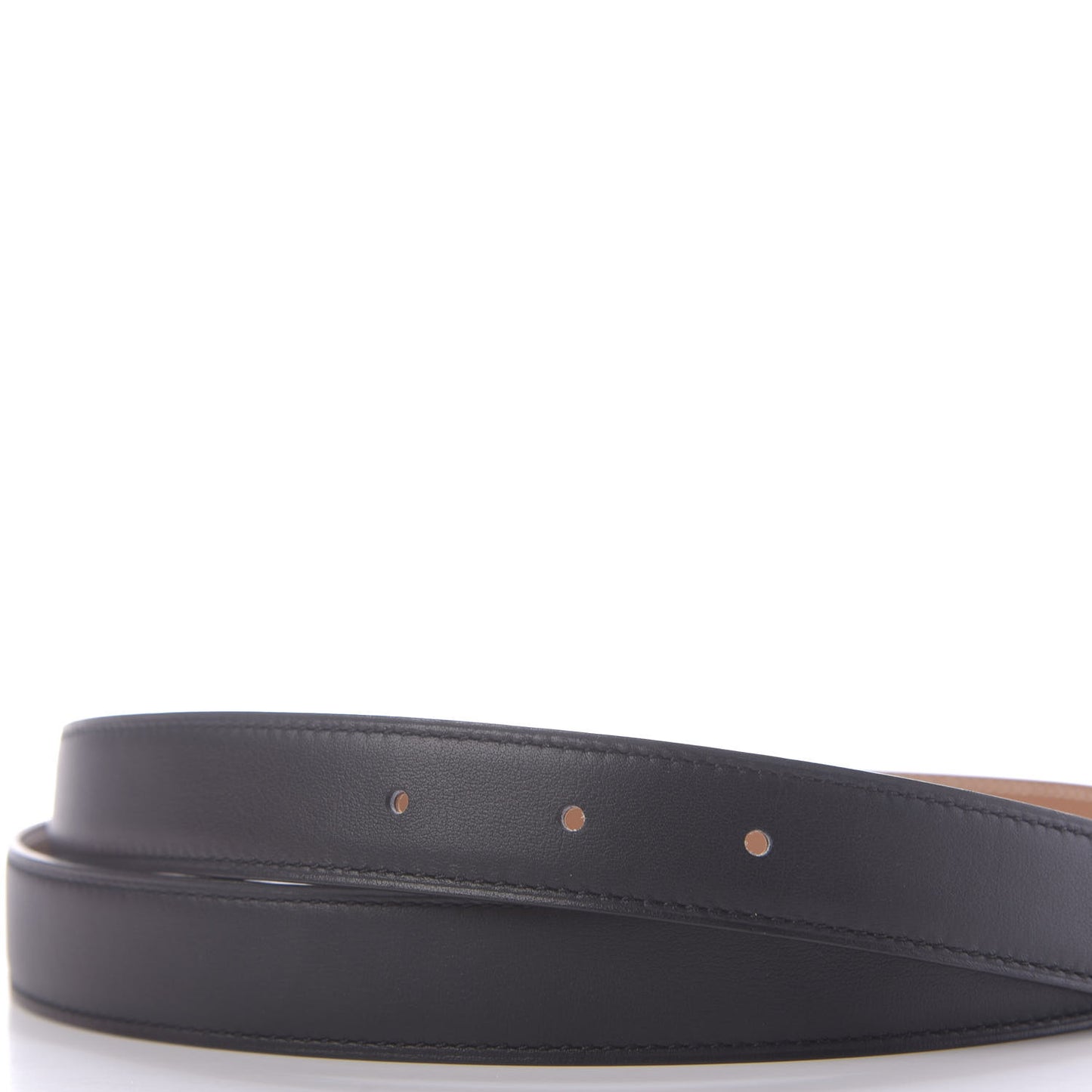 Swift Epsom 24mm Belt Strap 80 Black Gold