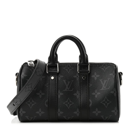 Louis Vuitton Reverse Monogram Eclipse Keepall XS Black 1 of 10