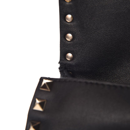 Valentino Garavani Calfskin Rockstud Belt Bag Black 9 of 11