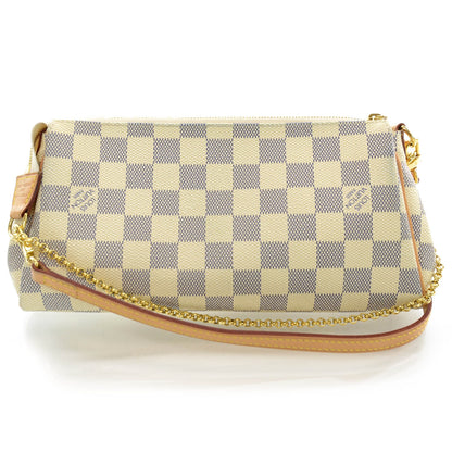 Louis Vuitton Damier Azur Eva Clutch 3 of 7