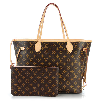 Louis Vuitton Monogram Neo Neverfull MM Rose Ballerine 1 of 8