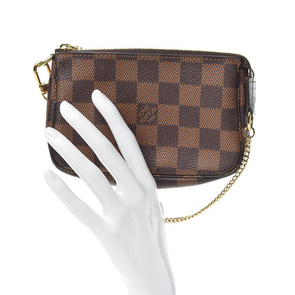Louis Vuitton Damier Ebene Mini Pochette Accessories 2 of 10