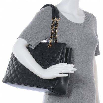 Chanel Caviar Grand Shopping Tote GST Black 2 of 7