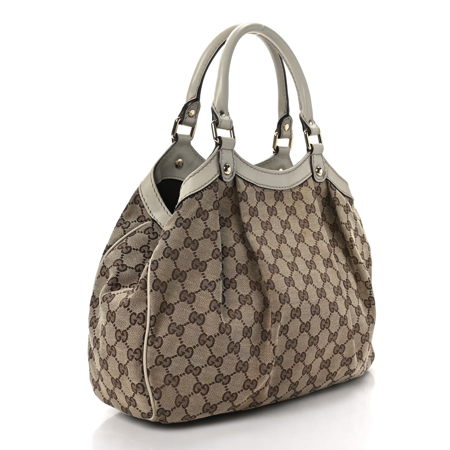 Gucci Monogram Medium Sukey Tote Off White 3 of 9