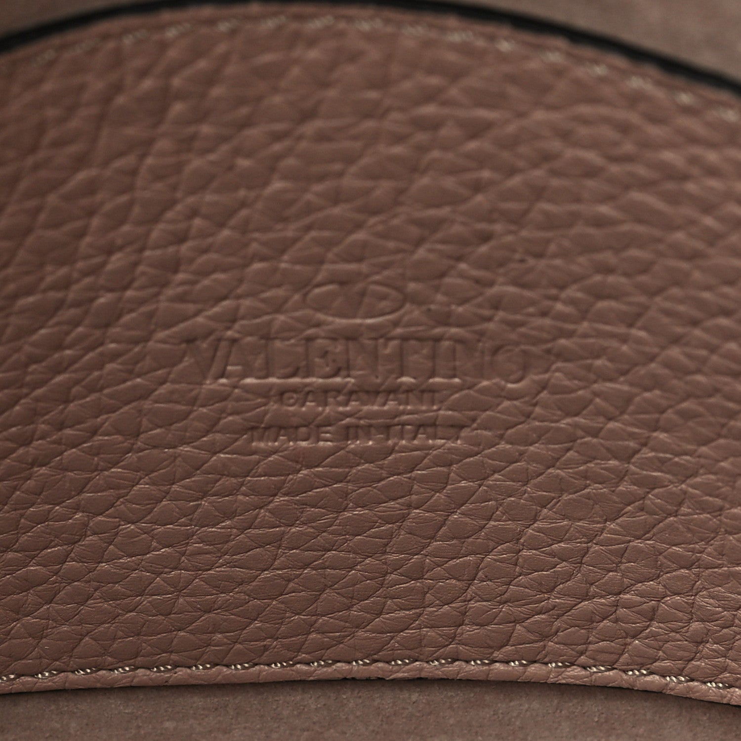 Valentino Garavani Pebbled Calfskin Medium Rockstud Flip Lock Crossbody Bag Poudre 6 of 9