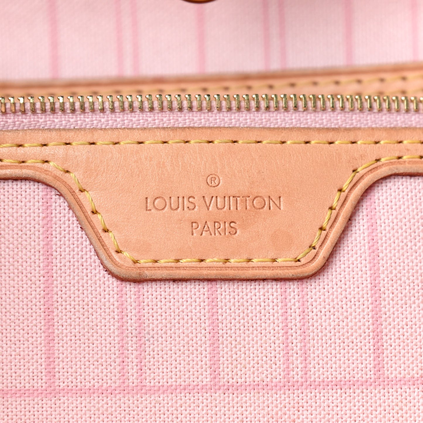 Damier Azur Neo Neverfull MM Rose Ballerine