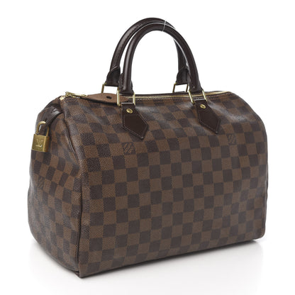 Louis Vuitton Damier Ebene Speedy 30 2 of 11
