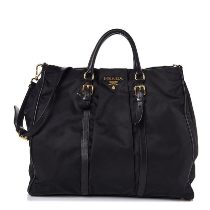 Prada Tessuto Nylon Tote Black 1 of 12