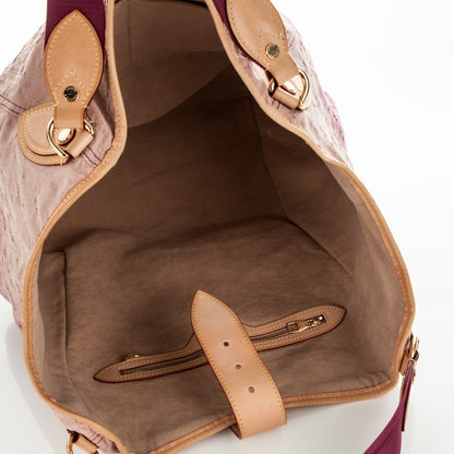 Louis Vuitton Denim Quilted Monogram Sunbeam Rouge Fauviste 5 of 7