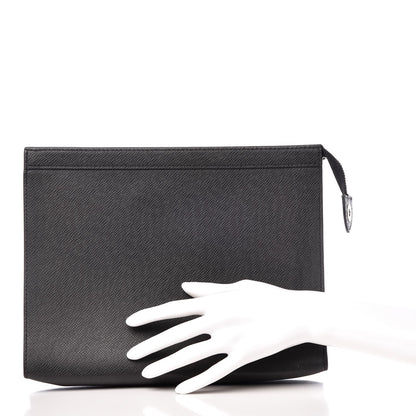 Louis Vuitton Taiga Pochette Voyage MM Ardoise 2 of 10