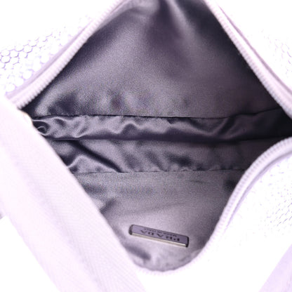 Prada Satin Crystal Mini Re-Edition 2000 Bag Glicine 5 of 10