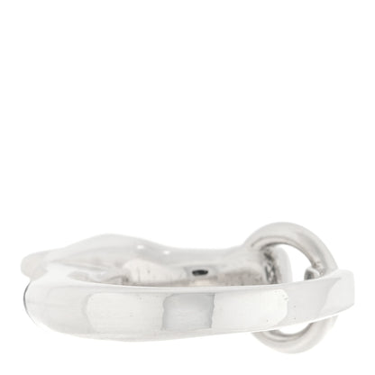 Hermes Sterling Silver PM Galop Ring 56 7.5 3 of 5