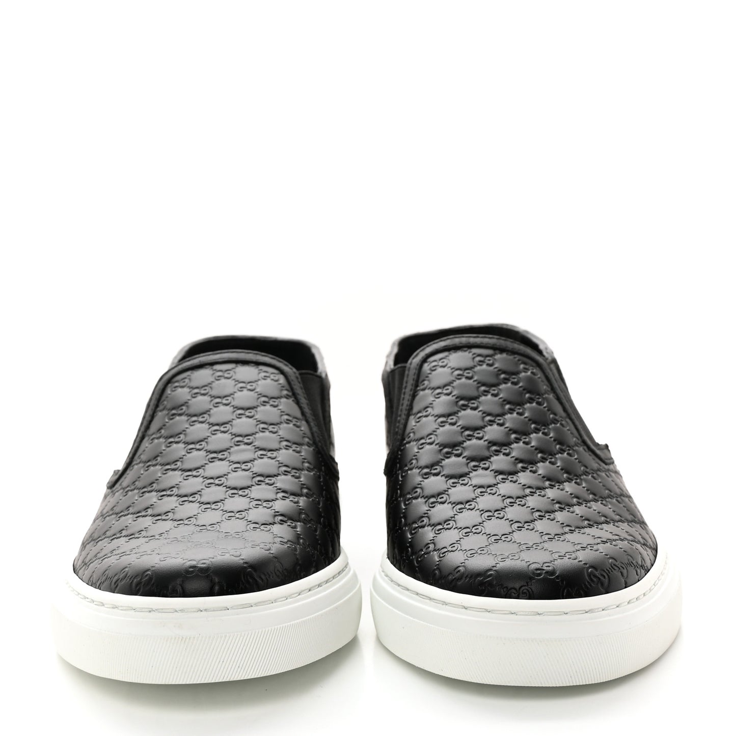 Microguccissima Mens Dublin Slip On Sneakers 5 Black