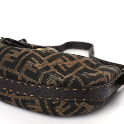 Fendi Zucca Shoulder Bag Tobacco 9 of 11