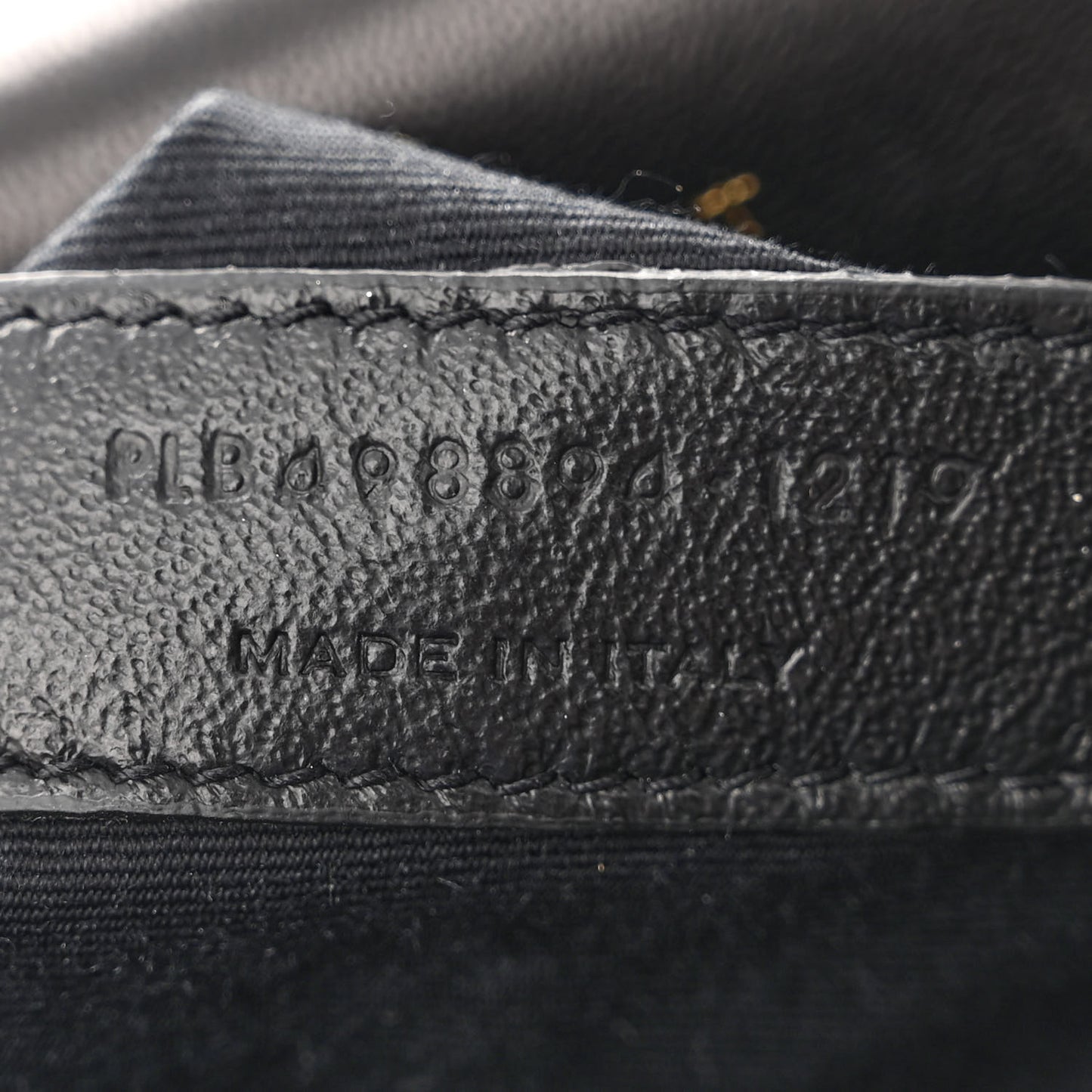 Lambskin Matelasse Monogram Medium Niki Chain Satchel Black
