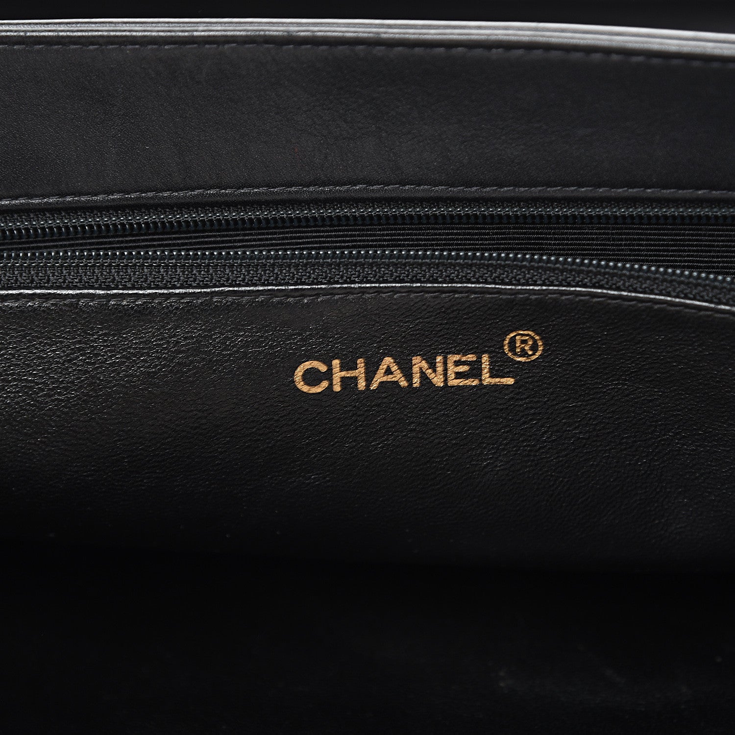 Chanel Lambskin CC Tote Black 5 of 18