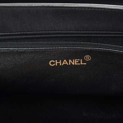 Chanel Lambskin CC Tote Black 5 of 18