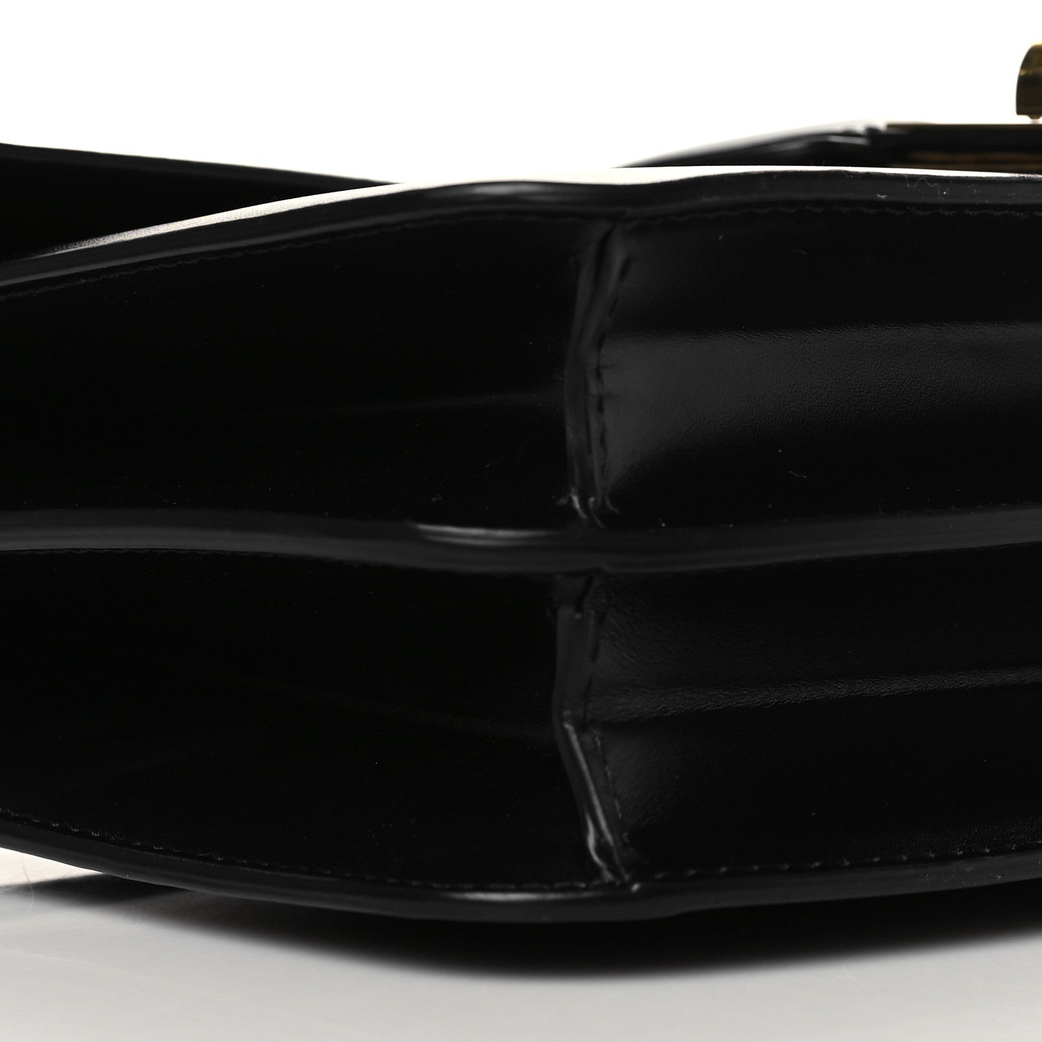 Celine Satinated Calfskin 16 Chain Bag Black 8 of 9