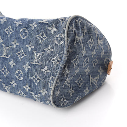 Louis Vuitton Monogram Denim Neo Speedy Blue 8 of 8