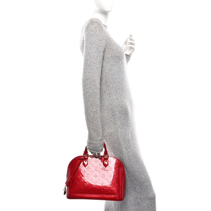 Louis Vuitton Vernis Alma PM Pomme D'Amour 2 of 9