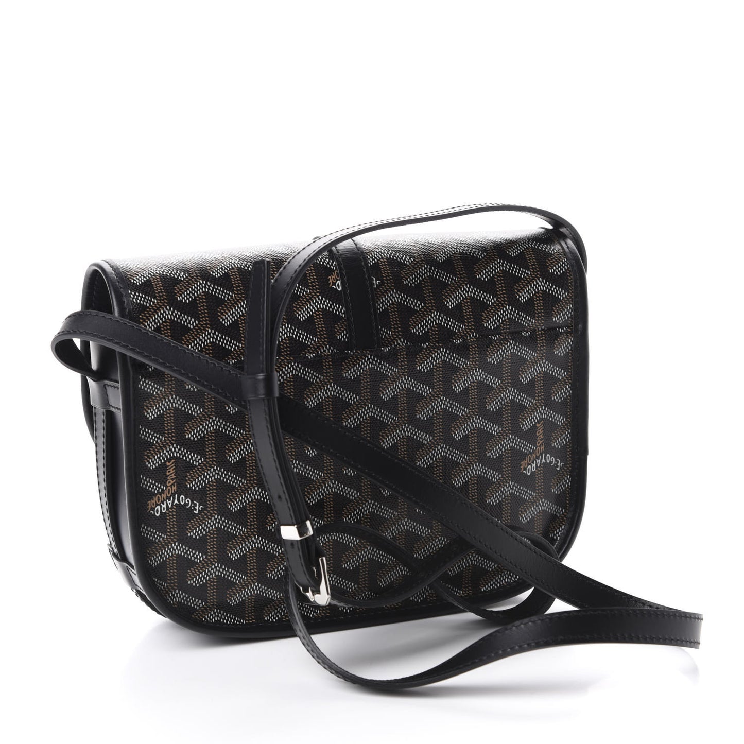 Goyardine Belvedere II PM Messenger Bag Black