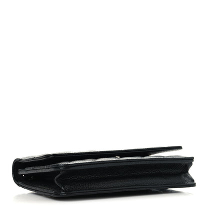 Chanel Caviar Quilted Wallet on Chain WOC Black 4 of 13