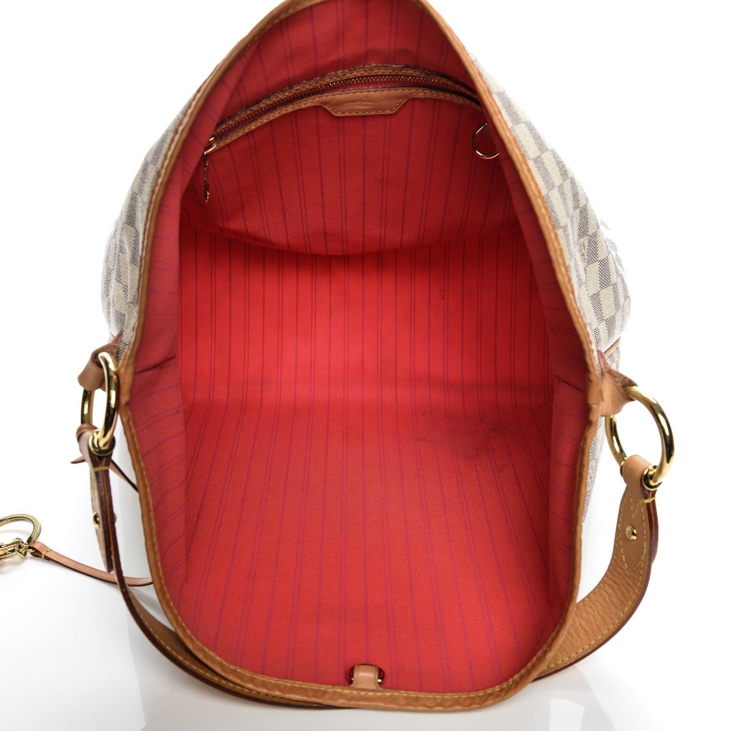 Louis Vuitton Damier Azur Delightful MM Pink 5 of 6