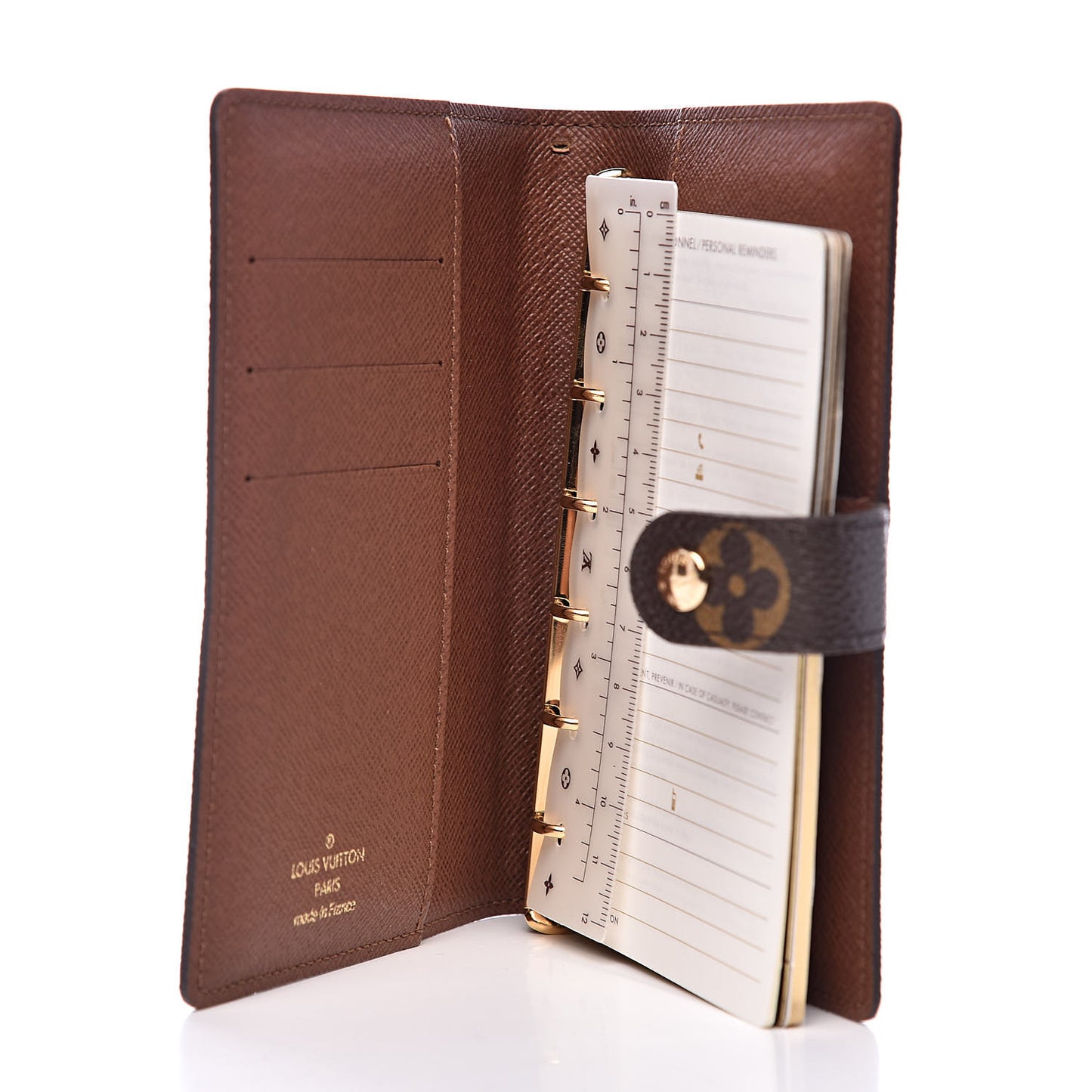 Monogram Small Ring Agenda Cover