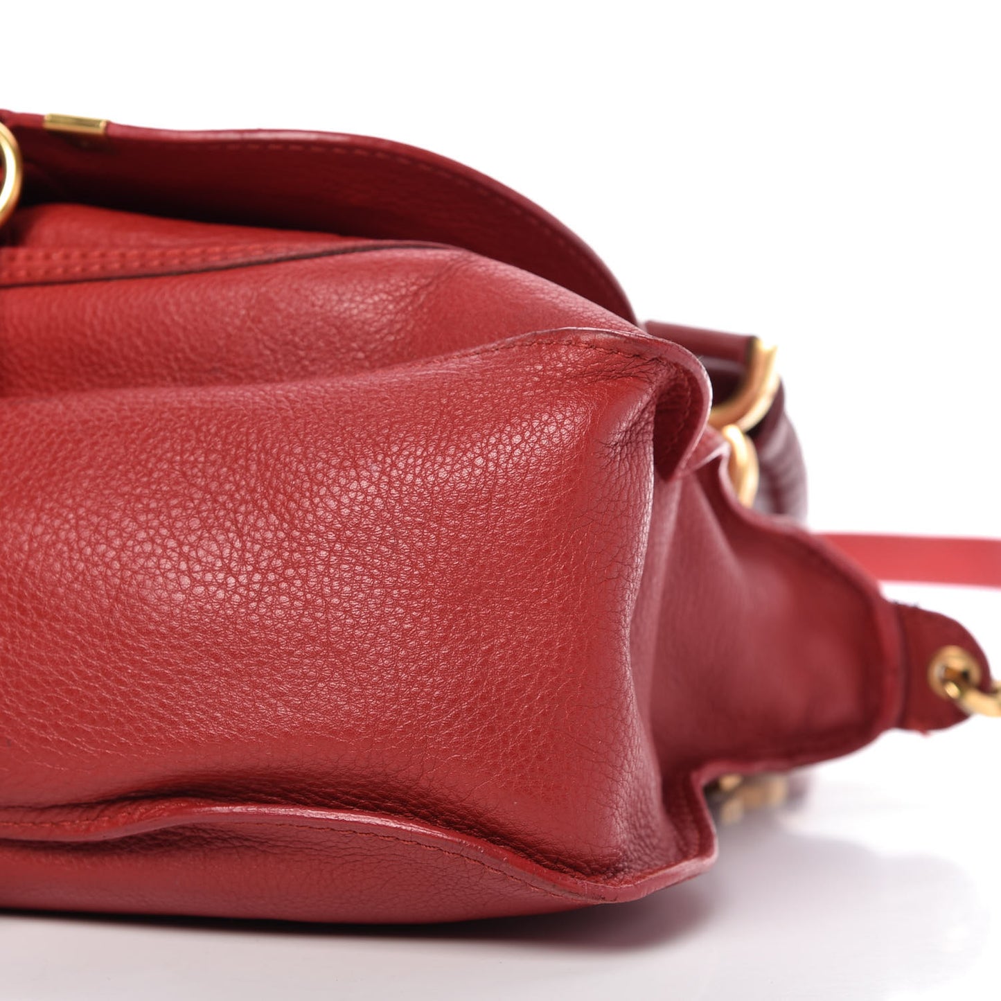 Calfskin Medium Marcie Satchel Acerola