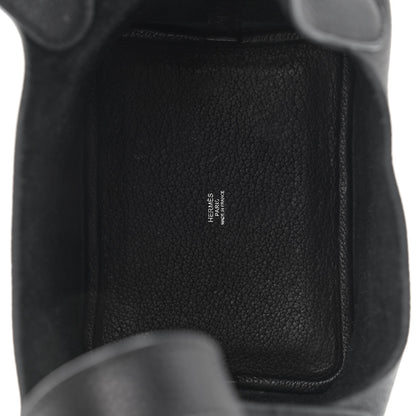 Hermes Taurillon Clemence Picotin Lock 18 PM Black 5 of 10