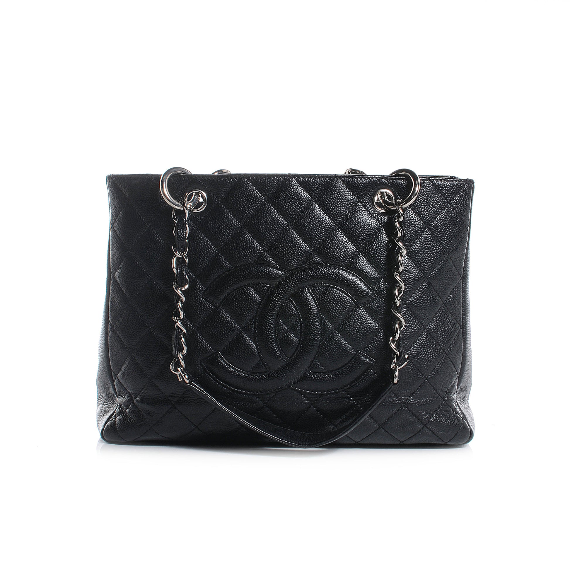 Chanel Caviar Grand Shopping Tote GST Black 1 of 7