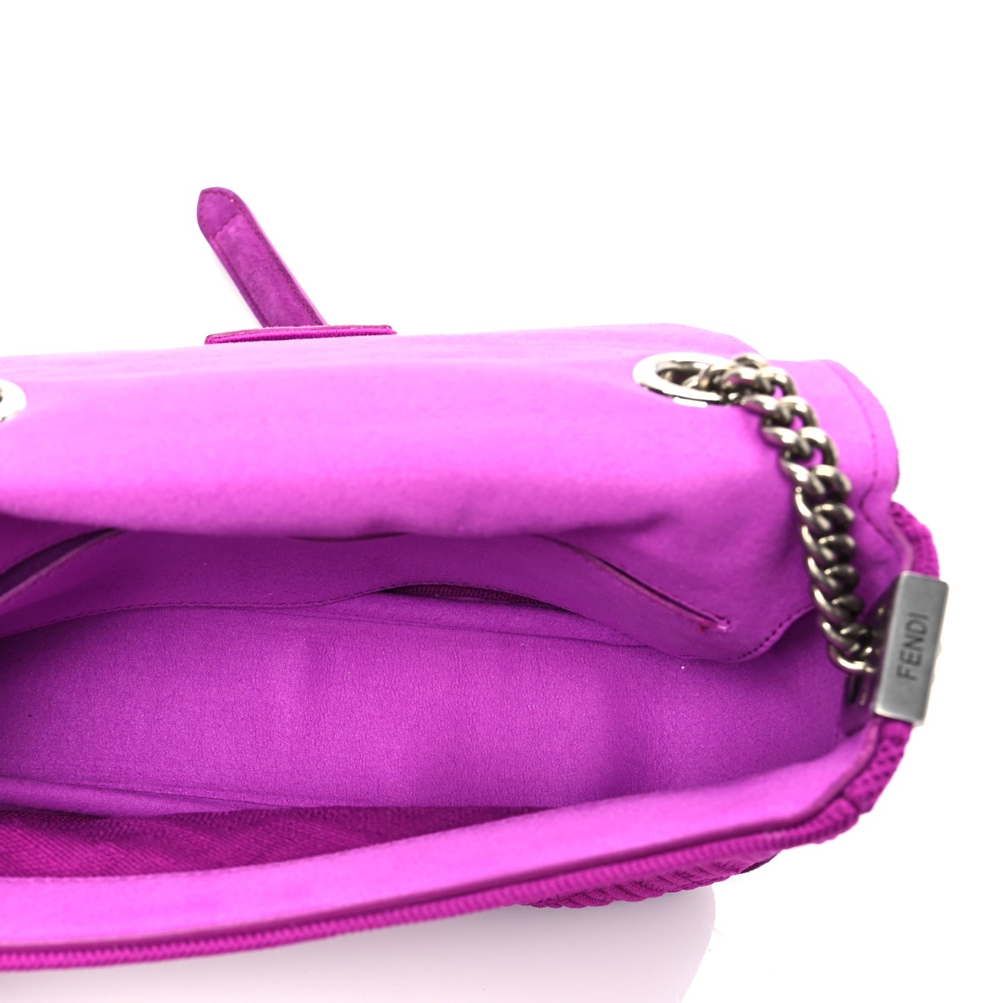 Technical Fabric FF Midi Chain Baguette Bouganville
