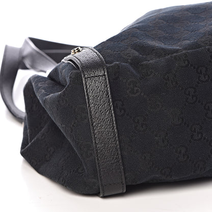 Gucci Monogram Medium Abbey Shoulder Bag Black 9 of 10