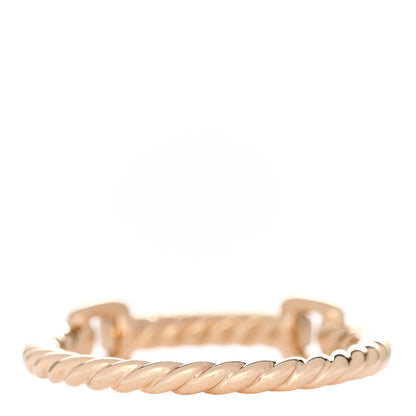 David Yurman 18K Yellow Gold Diamond Petite Pave Ring 57 8 3 of 4