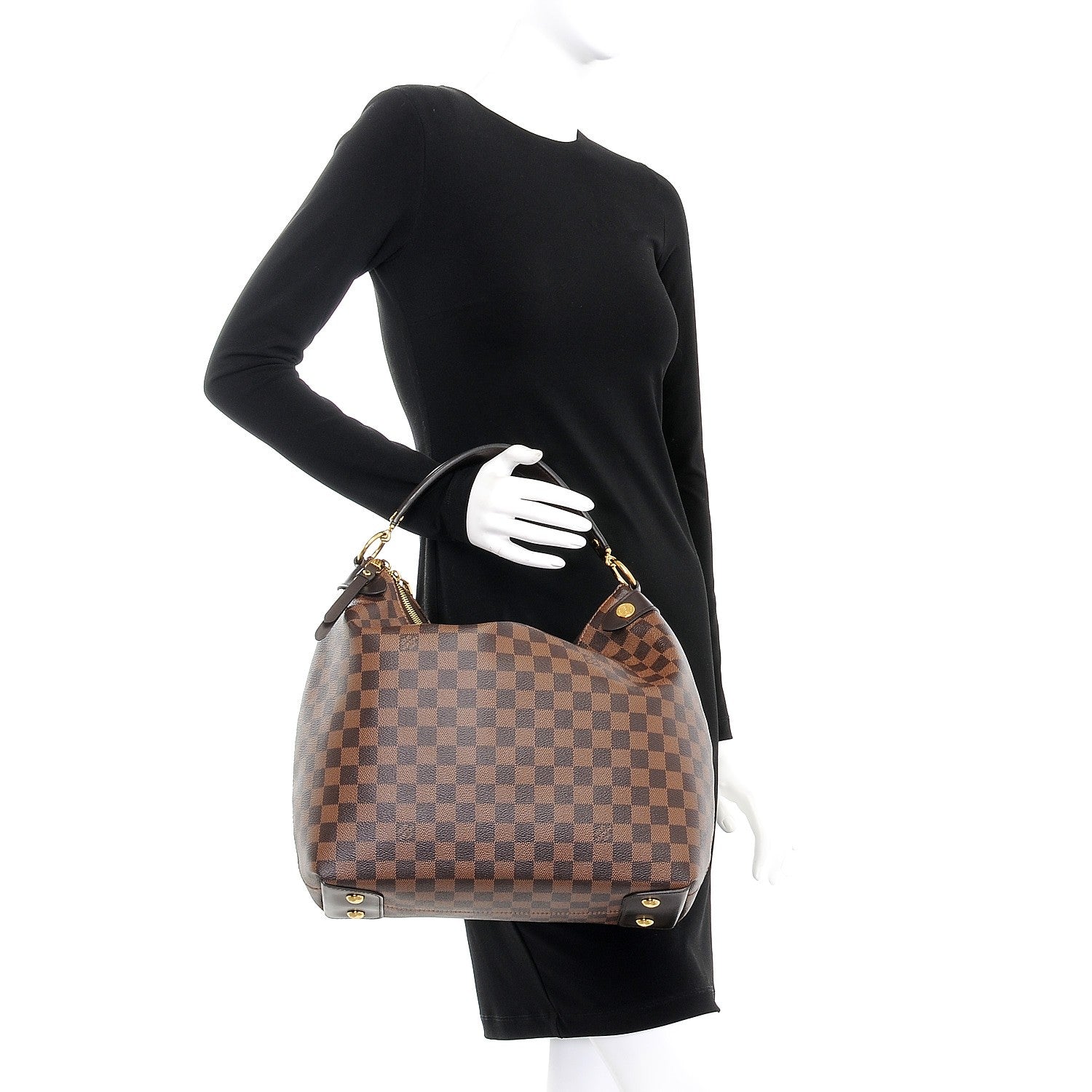 Louis Vuitton Damier Ebene Duomo Hobo 2 of 7