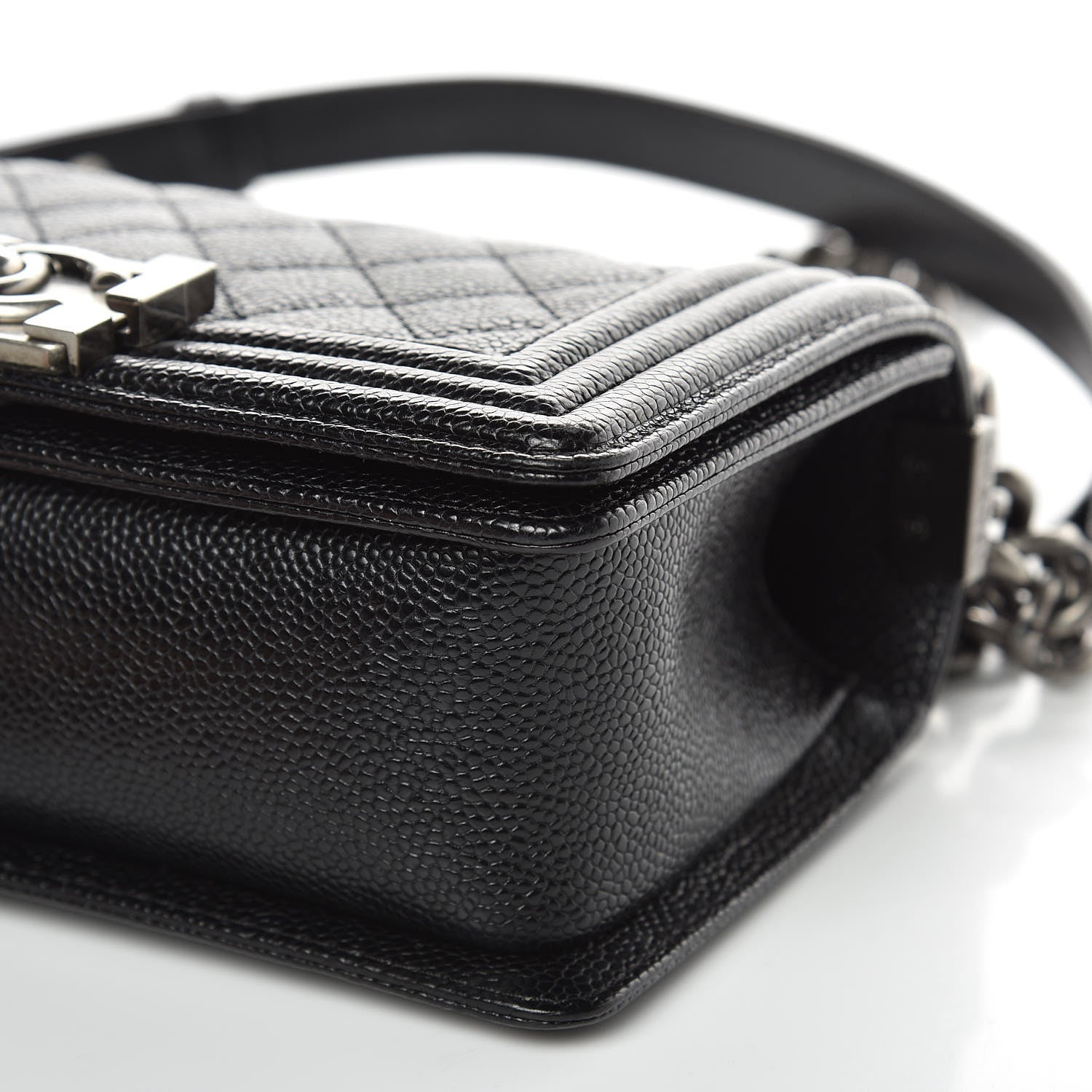 Chanel Caviar Quilted Small Boy Flap Black 16 of 19