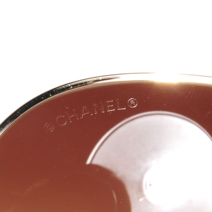 Chanel Lambskin Quilted CC Sunglasses 4195-Q Gold Brown 7 of 7